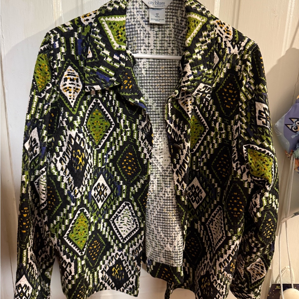 Koret Multicolor Patterned Blazer